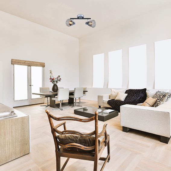 Listwa ROVIGO 2 Czarny/Chrom