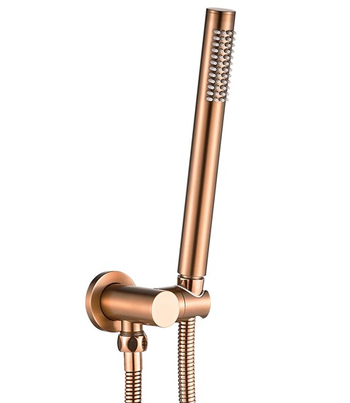 Bateria Wannowa Podtynkowa LUNGO + BOX Miedź Szczotkowana