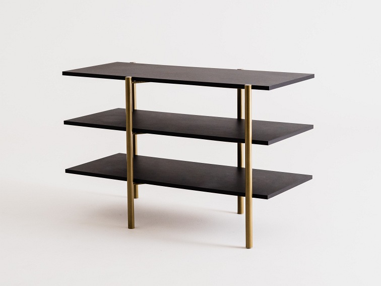 Konsola Rave Basic 3F 110x45 Czarny/Złoty