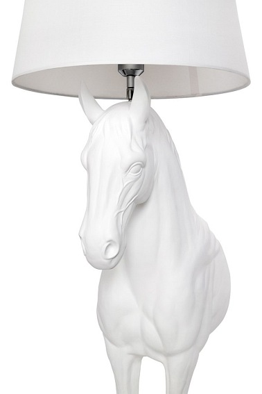 Lampa Podłogowa Koń HORSE Stand S Biały