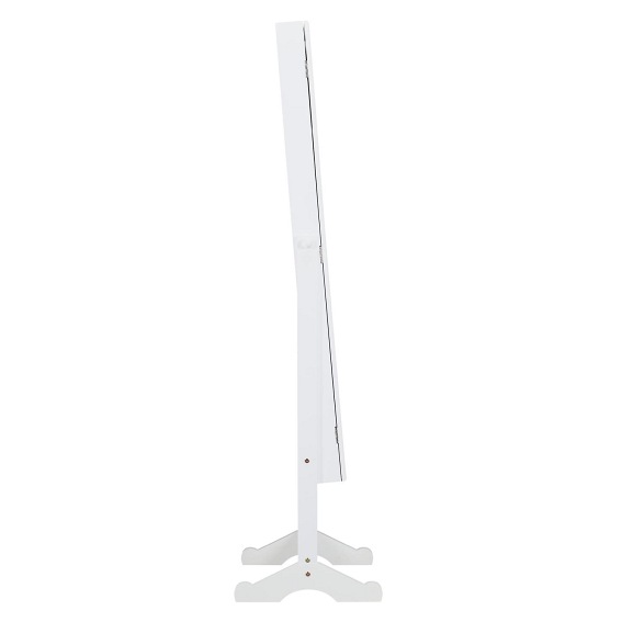 Lustro z Organizatorem Hermosa XL Biały