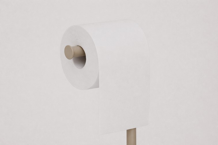 Stojak na Papier Toaletowy KS-55 Beżowy