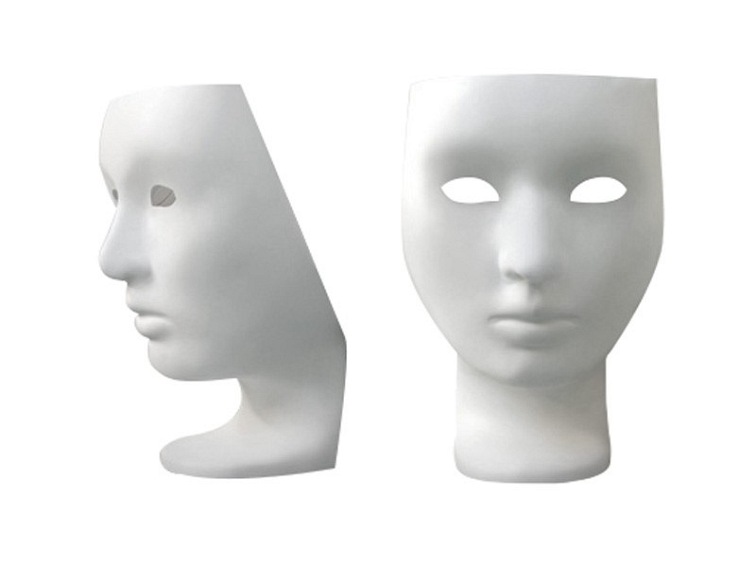 Fotel NEMO FACE CHAIR biały - włókno szklane