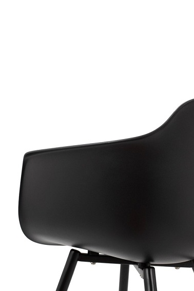 Krzesło Ecmo Arm 54x56x79 Czarny