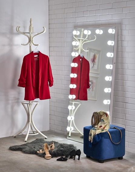 Lustro Stojące PEARL z Oświetleniem LED