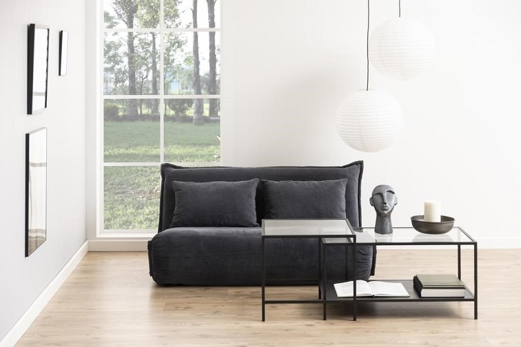 Zestaw Stolików SEAFORD Czarny