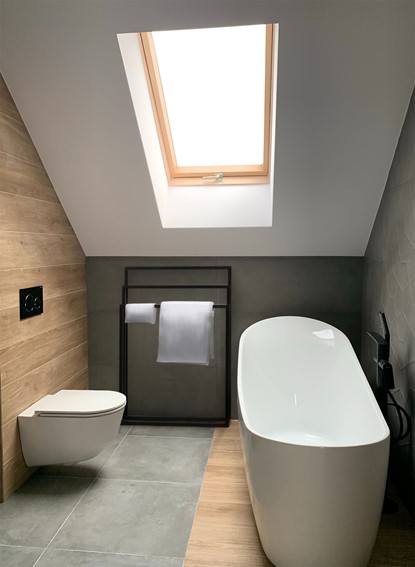 Wieszak Łazienkowy Potrójny KAJA HOME KS-11 TOWEL III Czarny