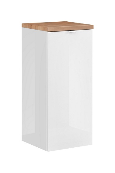 Szafka niska z koszem na pranie CAPRI 811B Białe