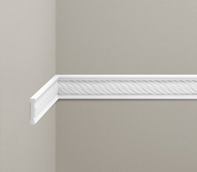 Listwa Naścienna Zdobiona LNZ-06 240 cm Biały