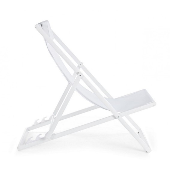 Leżak Ogrodowy TAYLOR Biały
