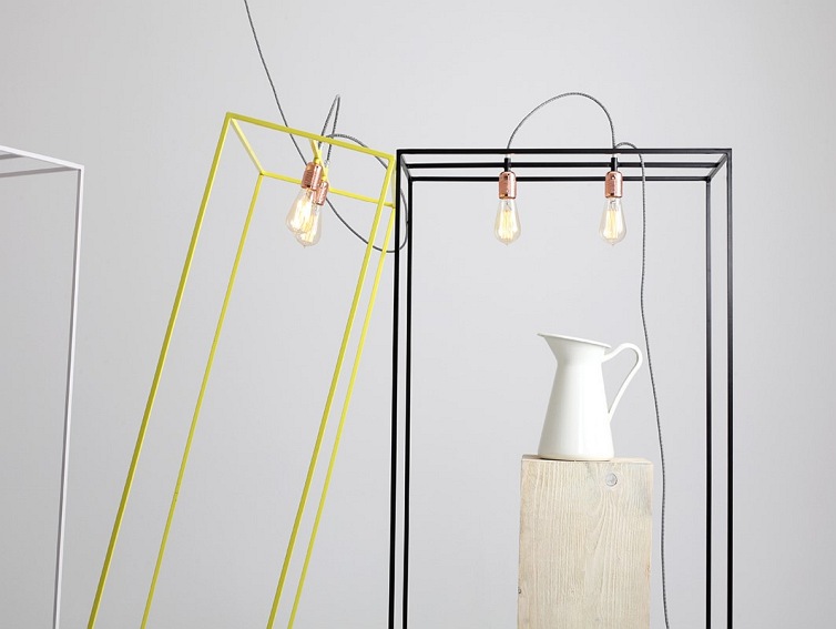 Lampa Podłogowa METRIC FLOOR M Czarny