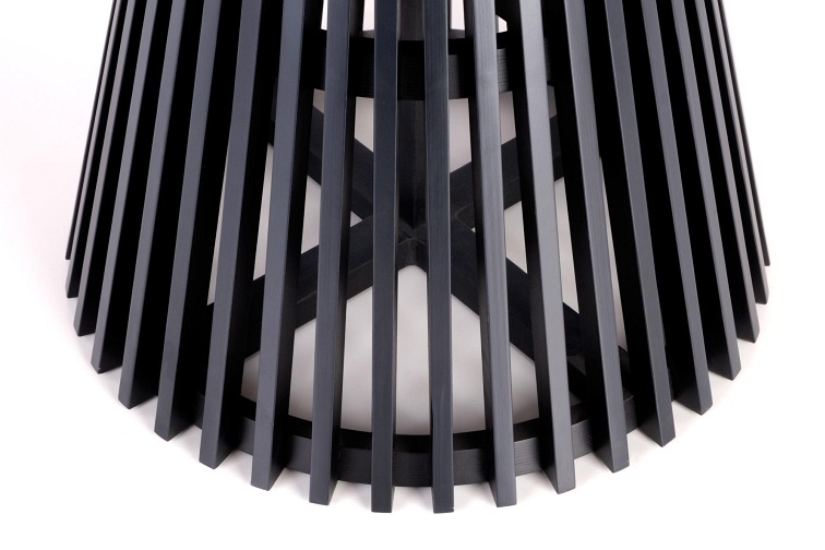 Stół Miyaki 120x77 Naturalny/Czarny