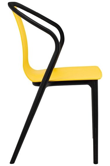 Krzesło Vincent 54x54x89 Żółty