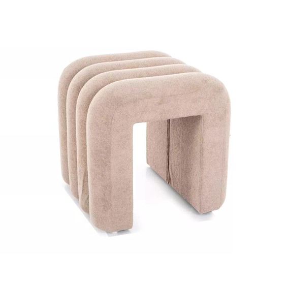 Puf TICA Ciemny Beż