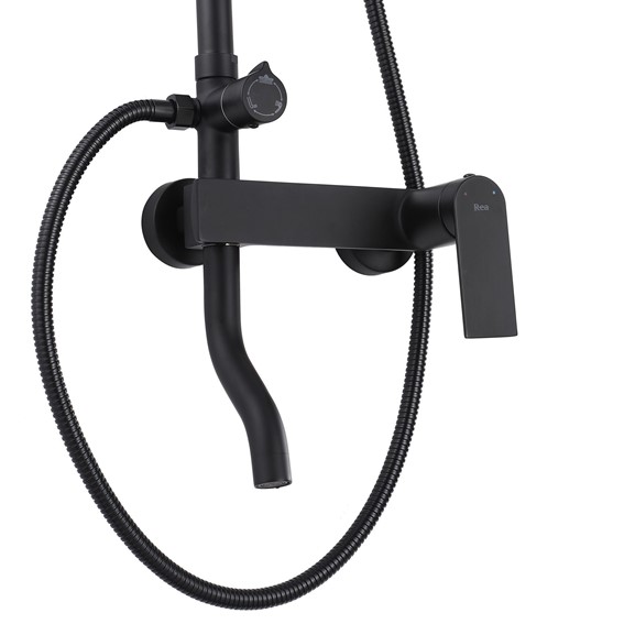 Zestaw Natryskowy MY1902-77B STORM Czarny