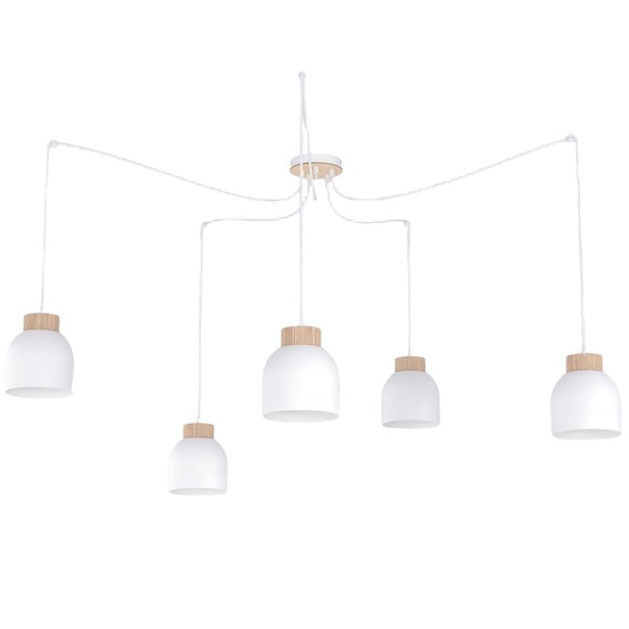 Lampa Wisząca KRU 5 Biały