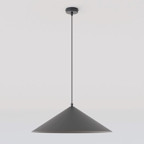 Lampa Wisząca MONO 1L Czarny/Grafitowy