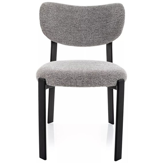Krzesło RIN Szary/Czarny Mat