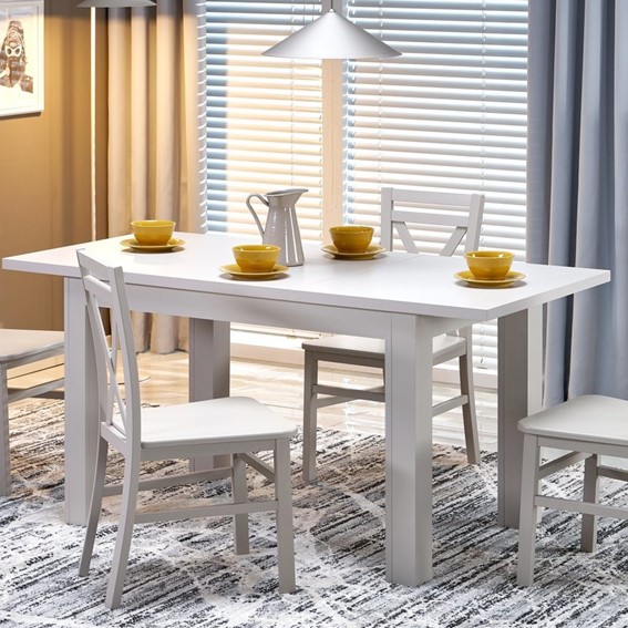 Stół Rozkładany GIZMO (120-160)x75 Kaszmir