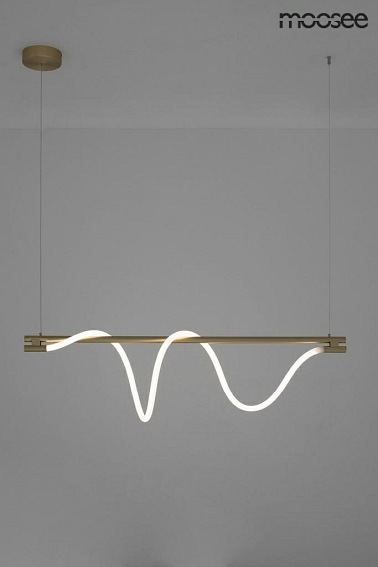 Lampa Wisząca SERPIENTE 120 Złoty