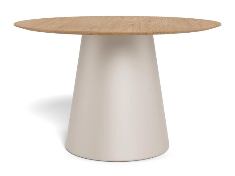 Stół SOLI fi120 Naturalny/Beżowy