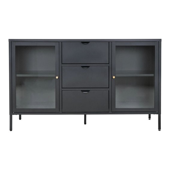 Komoda DALBY 140cm Czarny