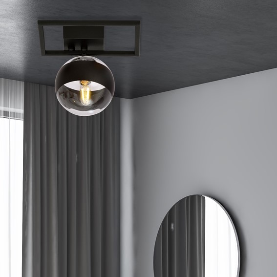 Lampa Sufitowa IMAGO 1E STRIPE Czarny