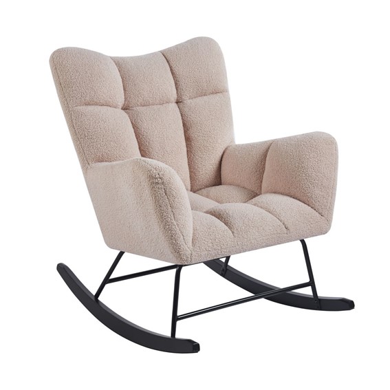 Fotel Bujany TEDDY FR4-FX Beżowy