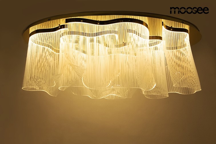 Lampa Sufitowa/Plafon FIREFLY Złoty