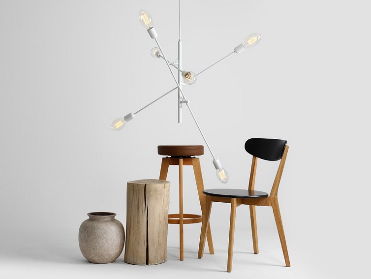 Lampa Wisząca Twigo 6 113x250 Biały