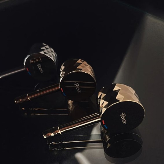 Bateria Bidetowa LUNGO LOOP Miedź