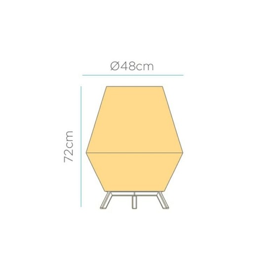 Lampa Dekoracyjna SISINE 70 CABLE IN&OUT Brązowy