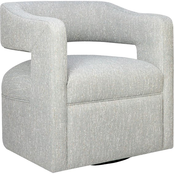 Fotel Obrotowy LEITH LET73G Szary