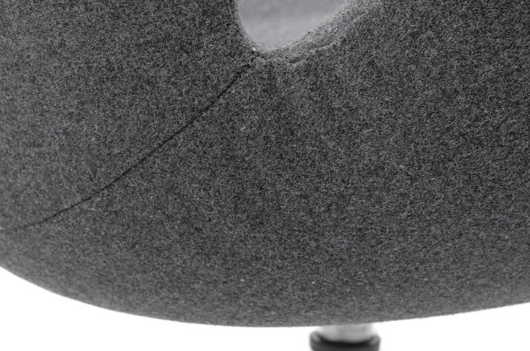 Fotel SWAN Wool Premium Szary
