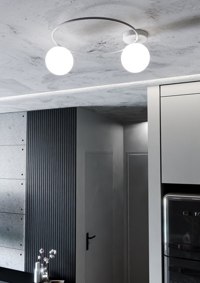 Lampa Sufitowa SOPRA 2 Biały/Opal