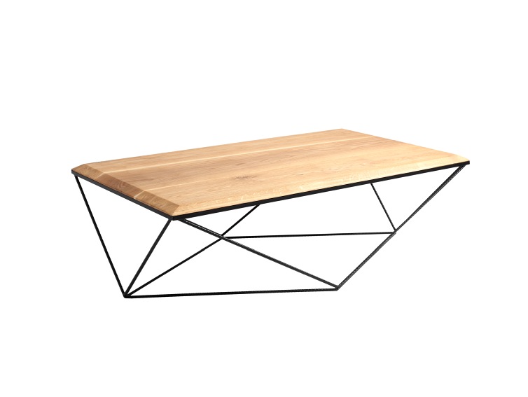 Stół kawowy DARYL SOLID WOOD 140