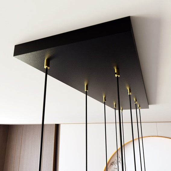 Lampa Wisząca SELTER 9 Złoty