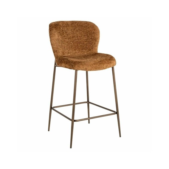 Krzesło Barowe ODARBY Pomarańczowy