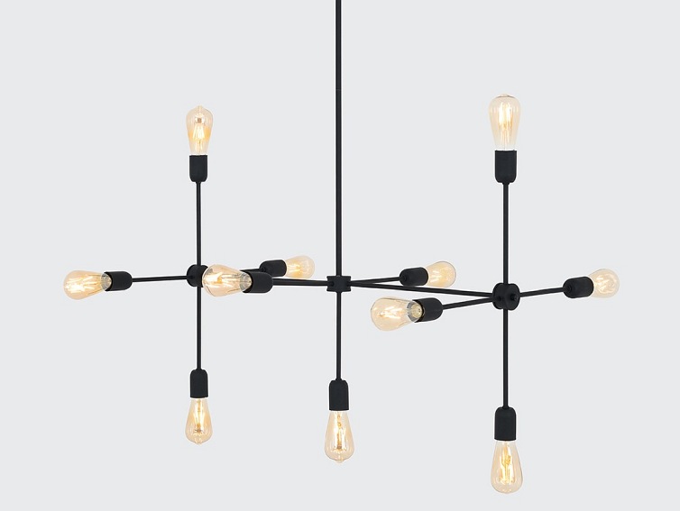 Lampa wisząca TRISO 11 – czarny