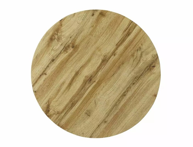 Ława POLO fi80/60 Czarny/Dąb Artisan