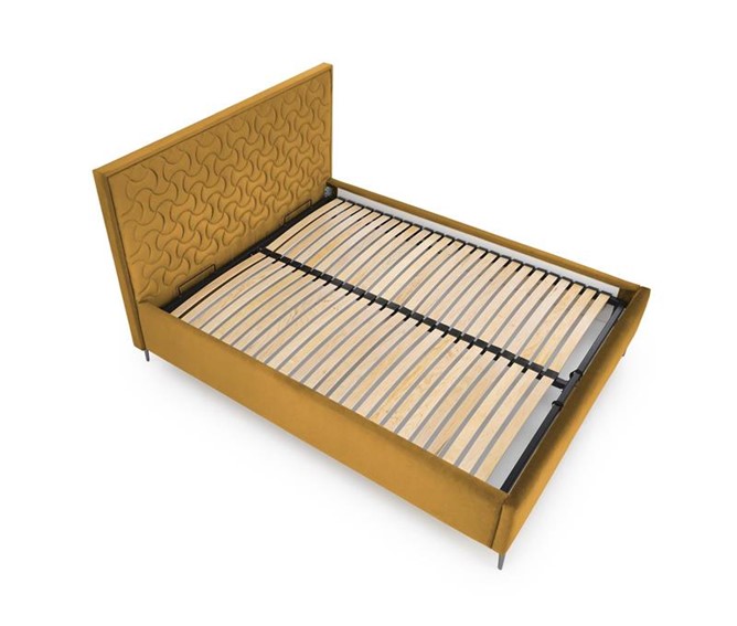 Wezgłowie W2 do Łóżka MODULO 160 Musztardowy