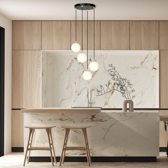 Lampa Wisząca ROYAL 4 Czarny