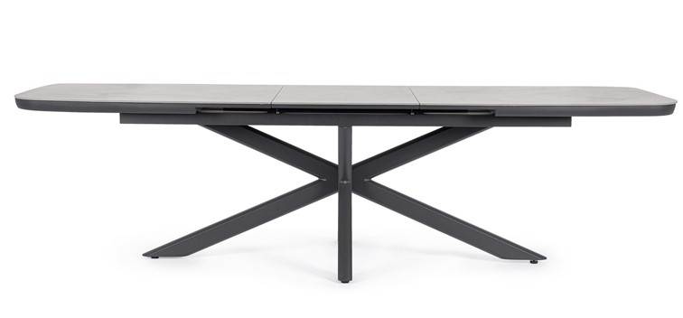 Stół Rozkładany Ogrodowy PASCAL (260-200)x100cm Szary