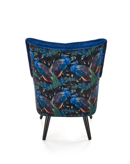 Fotel Wypoczynkowy PAGONI Granatowy