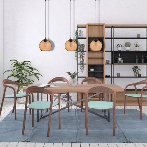 Listwa Wisząca MADEIRA 3 Czarny/Brązowy