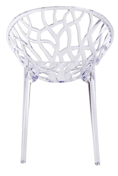 Krzesło KORAL Transparentne