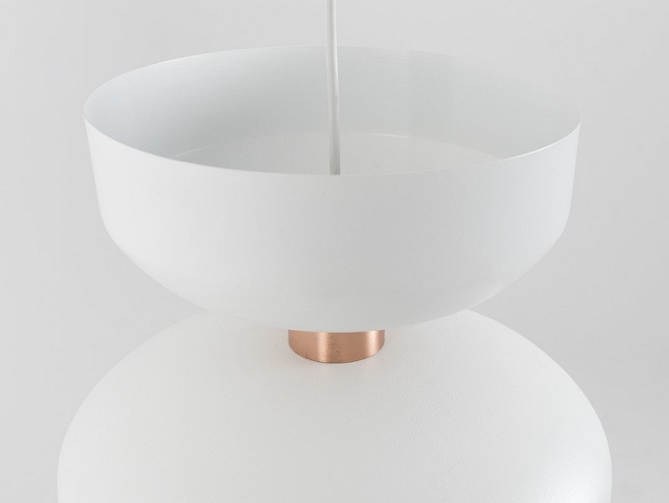 Lampa wisząca WOMAN M – biały