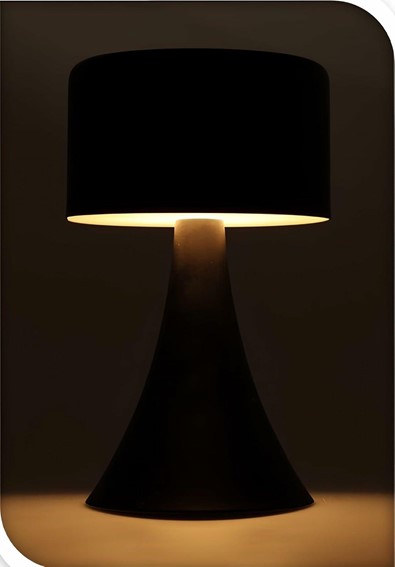 Lampa Stołowa TIRSET LED Czarny