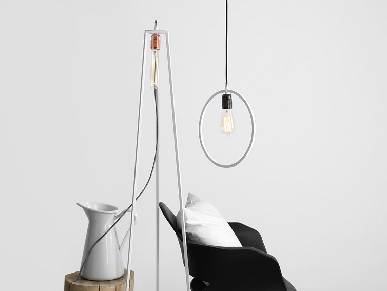 Lampa Podłogowa TRIMETRIC FLOOR Biały