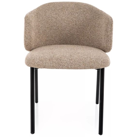 Krzesło OSAKA Beż/Czarny Mat